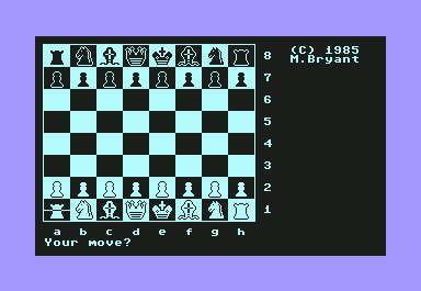Colossus Chess screenshot 4 for Commodore 64